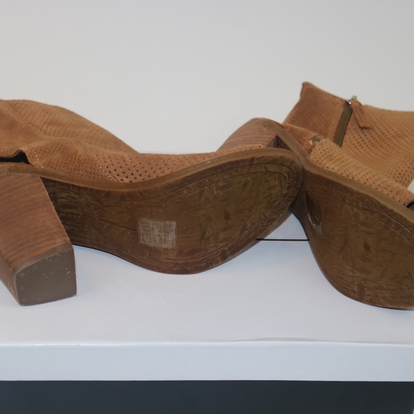 Dolce Vita Noele Bootie Saddle Suede New $180 - Picture 4 of 4